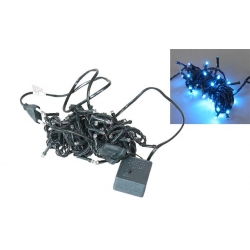 Vánoční LED světelný řetěz 8 m modrý