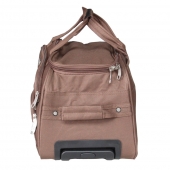 Cestovní taška na kolečkách MRZM hnědá velká