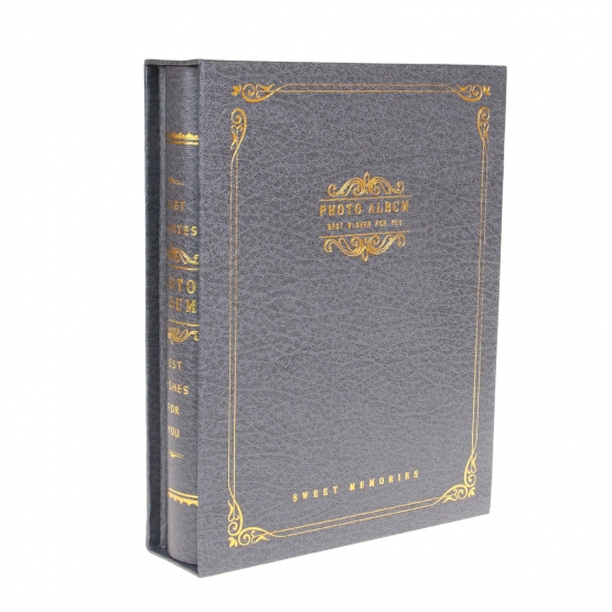 Fotoalbum na 200 fotografií šedé typ D  Fotoalbum na 200 fotografií šedé typ D