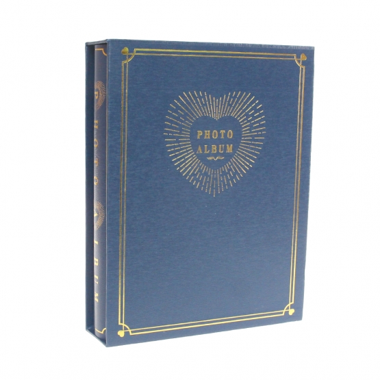 Fotoalbum na 200 fotografií modré  Fotoalbum na 200 fotografií modré