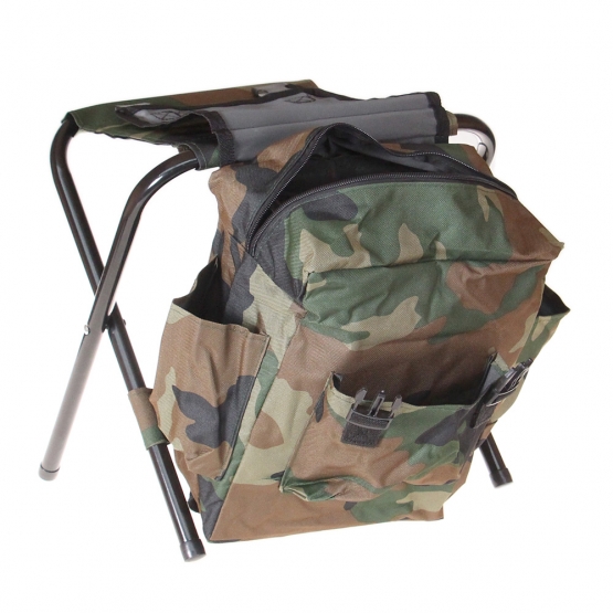 Turistické skládací křeslo s batohem Turistické skládací křeslo s batohem