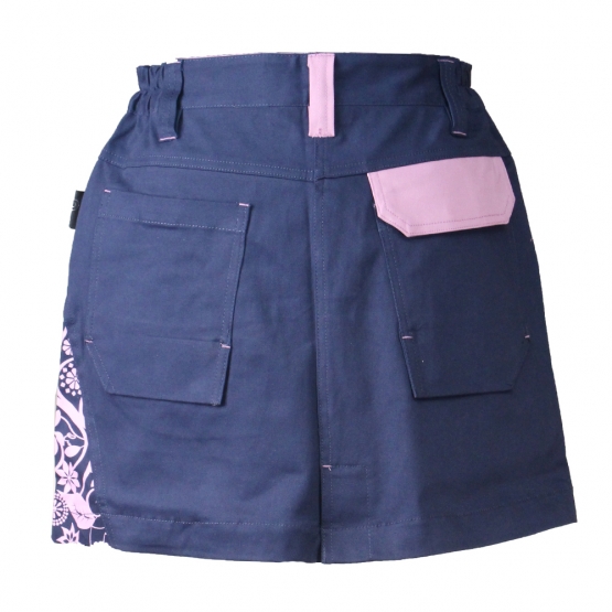 Montérková sukně Yowie modro-fialová vel.34 Montérková sukně Yowie modro-fialová vel.34