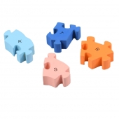 Vzdělávací dřevěné puzzle dinosaurus Vzdělávací dřevěné puzzle dinosaurus