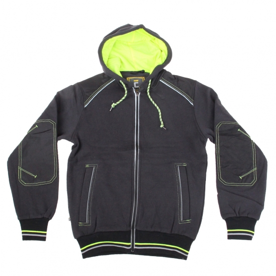 Pracovní mikina s kapucí žlutá XS Pracovní mikina s kapucí žlutá XS