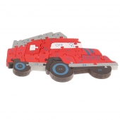 Vzdělávací dřevěné puzzle hasičské auto             