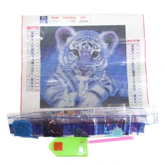 Diamantový obraz tygr