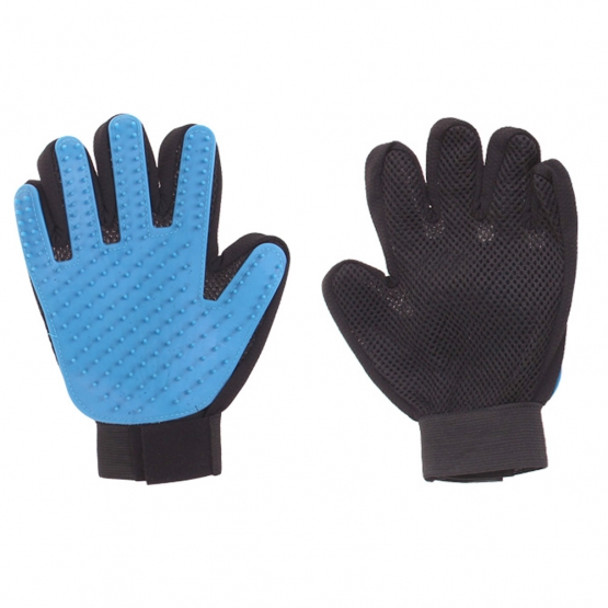 Vyčesávací masážní rukavice