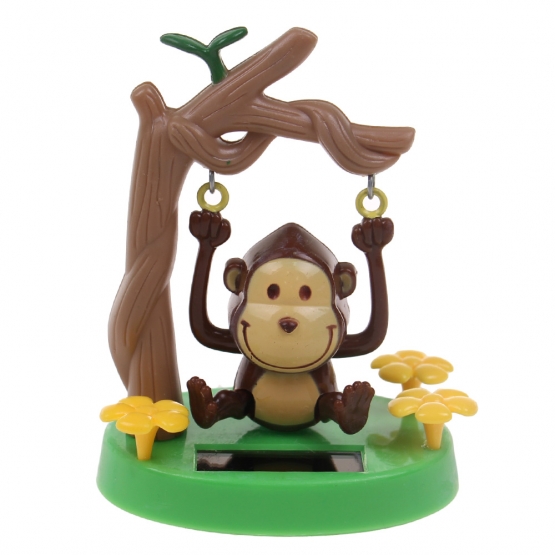 Solární tančící dekorace opička