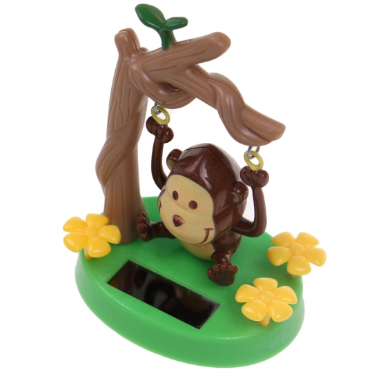 Solární tančící dekorace opička