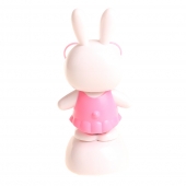 Solární tančící dekorace zajíček s brýlemi