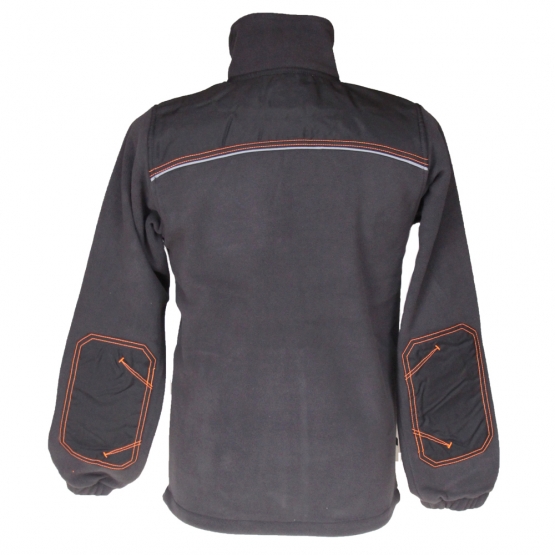 Fleecová mikina KNOXFIELD oranžová vel.XS