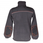 Fleecová mikina KNOXFIELD oranžová vel.XS