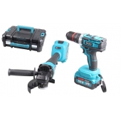 Sada nářadí úhlová bruska a příklepová vrtačka KR-9959