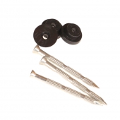 Hřebíky s podložkou pro nopové fólie 100 ks