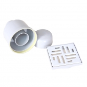 Podlahová vpusť 100x100x120 mm