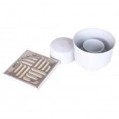 Podlahová vpusť vertikální 150x150x130 mm