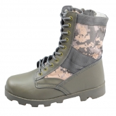 Boty vysoké maskáčové zelené vel. 41