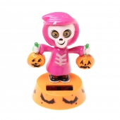 Solární tančící dekorace halloweenský kostlivec