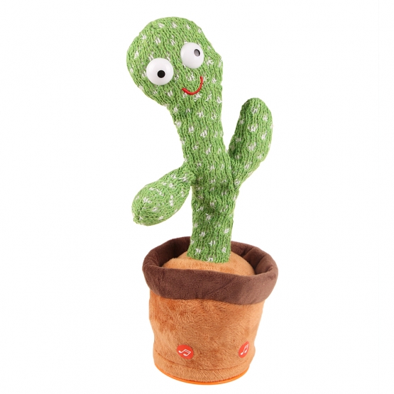 USB tančící a mluvící kaktus