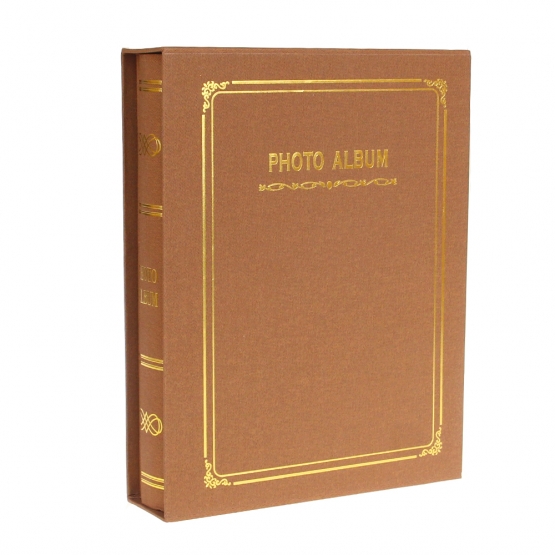  Fotoalbum na 200 fotografií hnědé typ E
