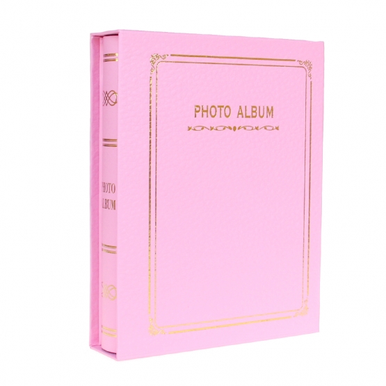  Fotoalbum na 200 fotografií růžové typ C