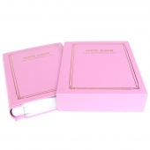  Fotoalbum na 200 fotografií růžové typ C