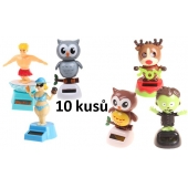 Solární tančící dekorace mix 10ks