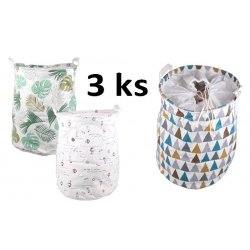 Koše na prádlo mix 3ks
