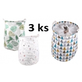 Koše na prádlo mix 3ks