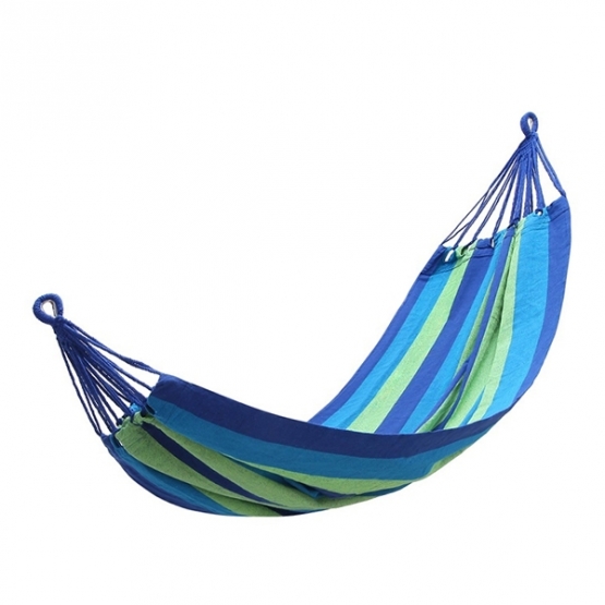 Závěsná houpací síť 190x150 modrá