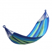 Závěsná houpací síť 190x150 modrá