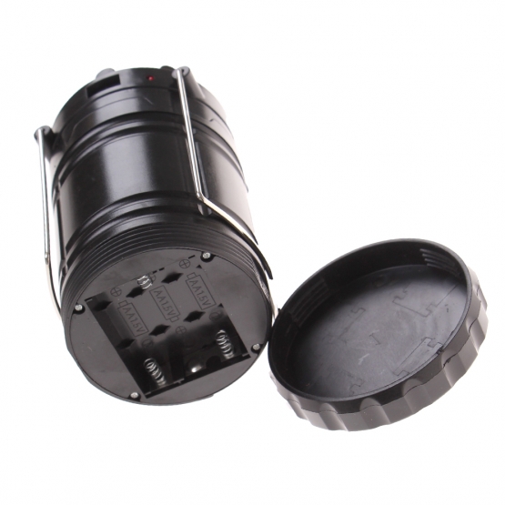 Solární kempingová lucerna G-85 černá