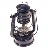 Petrolejová lampa 19 cm tmavě modrá