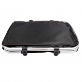 Termo skládací nákupní košík s víkem černý 