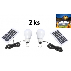Sada 2 kusů solárních žárovek 20 W