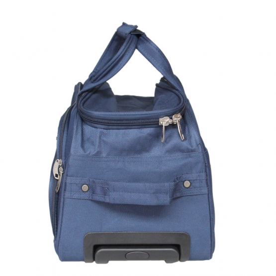 Cestovní taška na kolečkách MRZM modrá malá