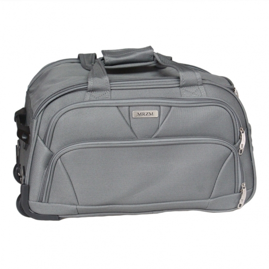 Cestovní taška na kolečkách MRZM šedá malá