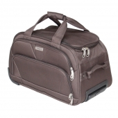 Cestovní taška na kolečkách MRZM tmavě hnědá velká