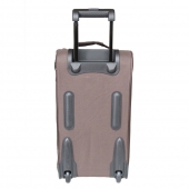 Cestovní taška na kolečkách MRZM tmavě hnědá velká