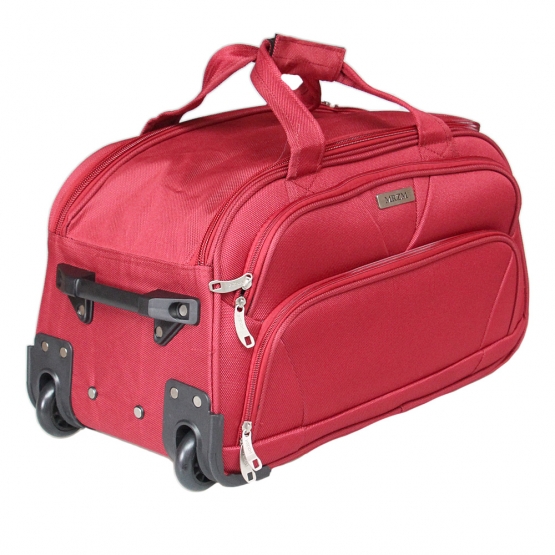 Cestovní taška na kolečkách MRZM červená velká