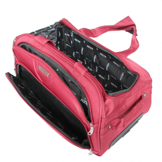 Cestovní taška na kolečkách MRZM červená velká