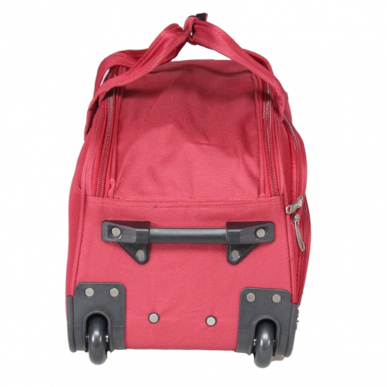 Cestovní taška na kolečkách MRZM červená střední