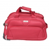 Cestovní taška na kolečkách MRZM červená malá