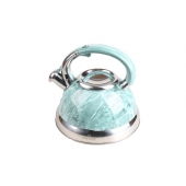 Kovová konvice 3l tyrkysový mramor