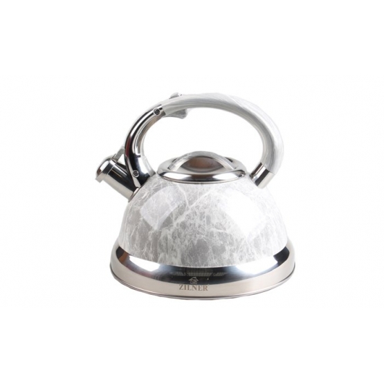 Kovová konvice 3l šedý mramor