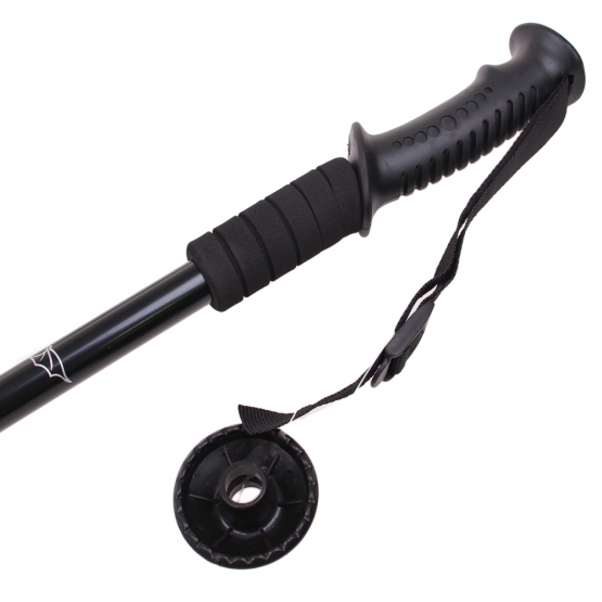 Trekingové hole s odpružením (2ks) černé