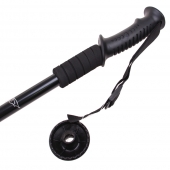 Trekingové hole s odpružením (2ks) černé