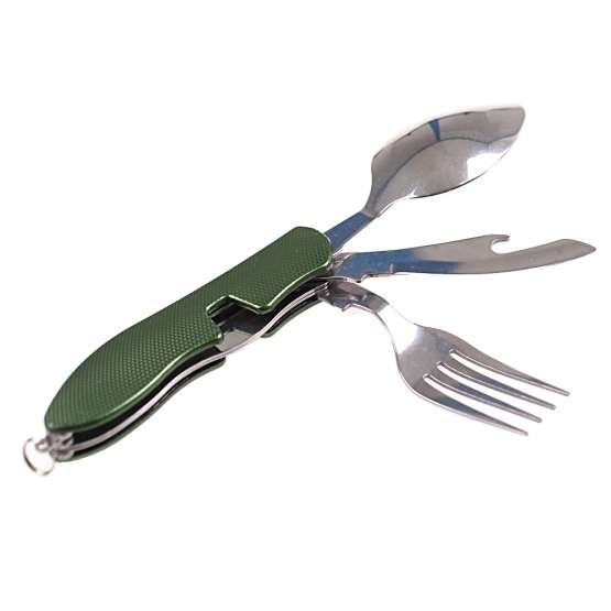 Multifunkční kempingový příbor