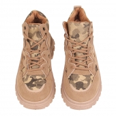 Boty kotníčkové FASHION maskáčové vel.43