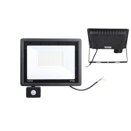 LED reflektor s pohybovým čidlem 100W